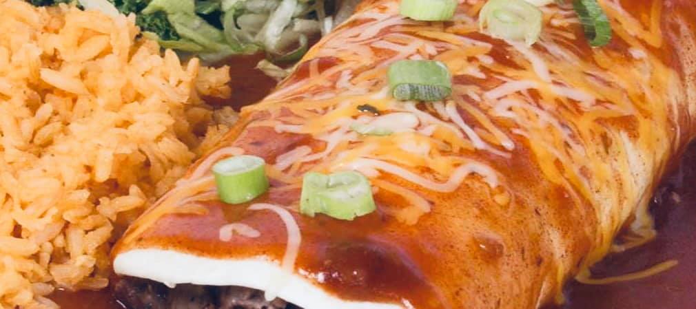 Order Fajita Burrito food online from La Casita Mexican Restaurant store, Waite Park on bringmethat.com