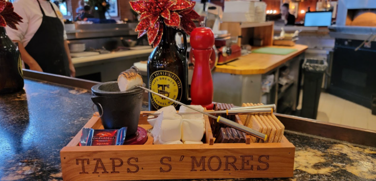 Order S'Mores Tableside food online from TAPS Fish House & Brewery store, Corona on bringmethat.com