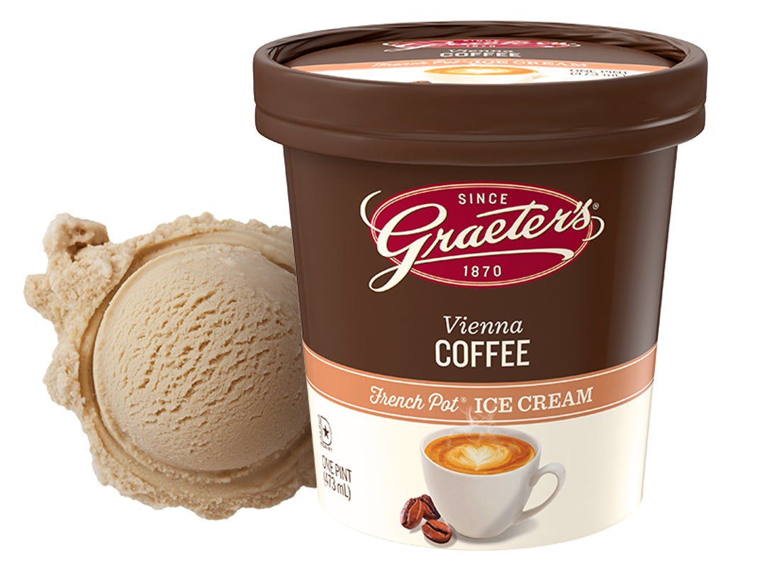 Order Vienna Coffee Pint food online from Graeter Ice Cream store, West Chester on bringmethat.com