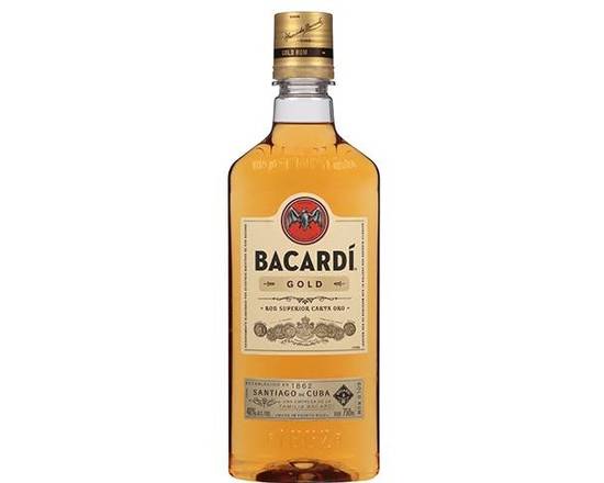 Order Bacardi Gold, 750mL rum (40.0% ABV) food online from 50th Street Liquor, Beer & Wine store, Lubbock on bringmethat.com