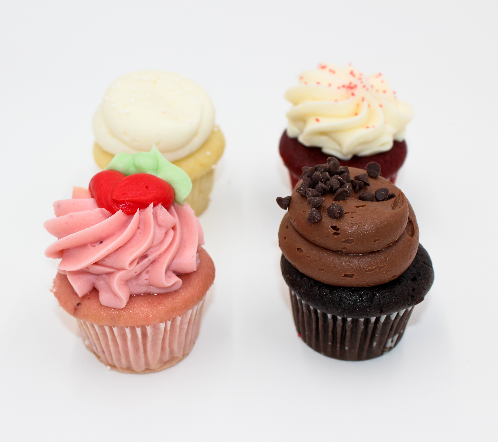 Order 4 Pack Mini Cupcakes food online from Gigi Cupcakes store, Christiansburg on bringmethat.com