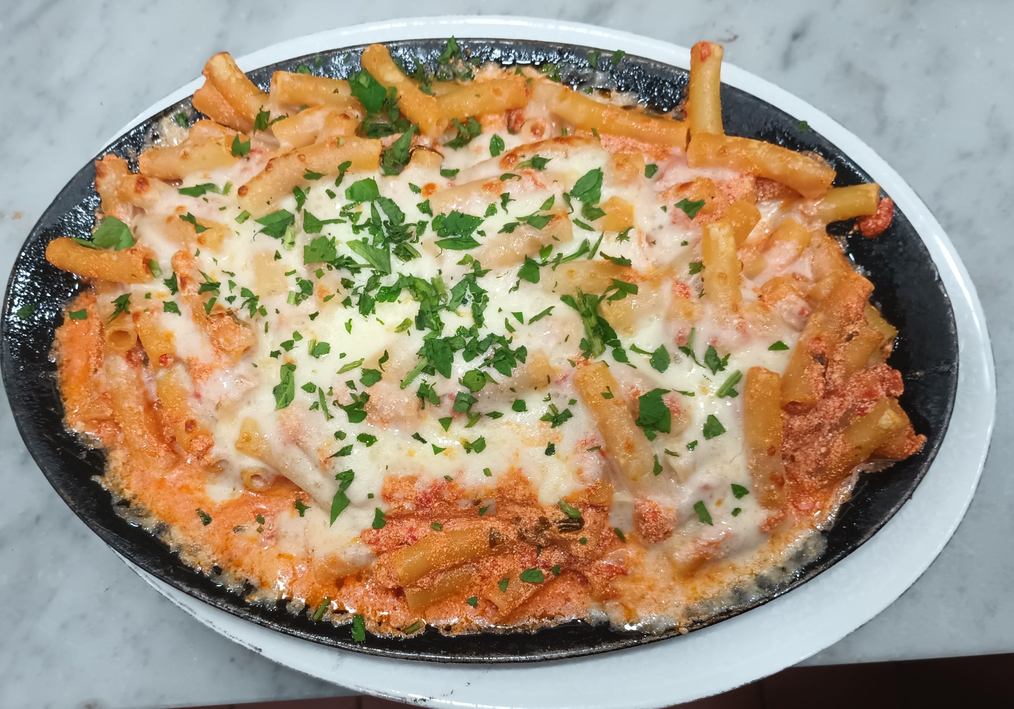 Order Baked Ziti - Pasta food online from Ciccios Pizza store, Brooklyn on bringmethat.com