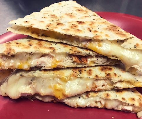 Order Chicken Quesadilla food online from Pepper Jack's Sandwich CRTN store, Albany on bringmethat.com