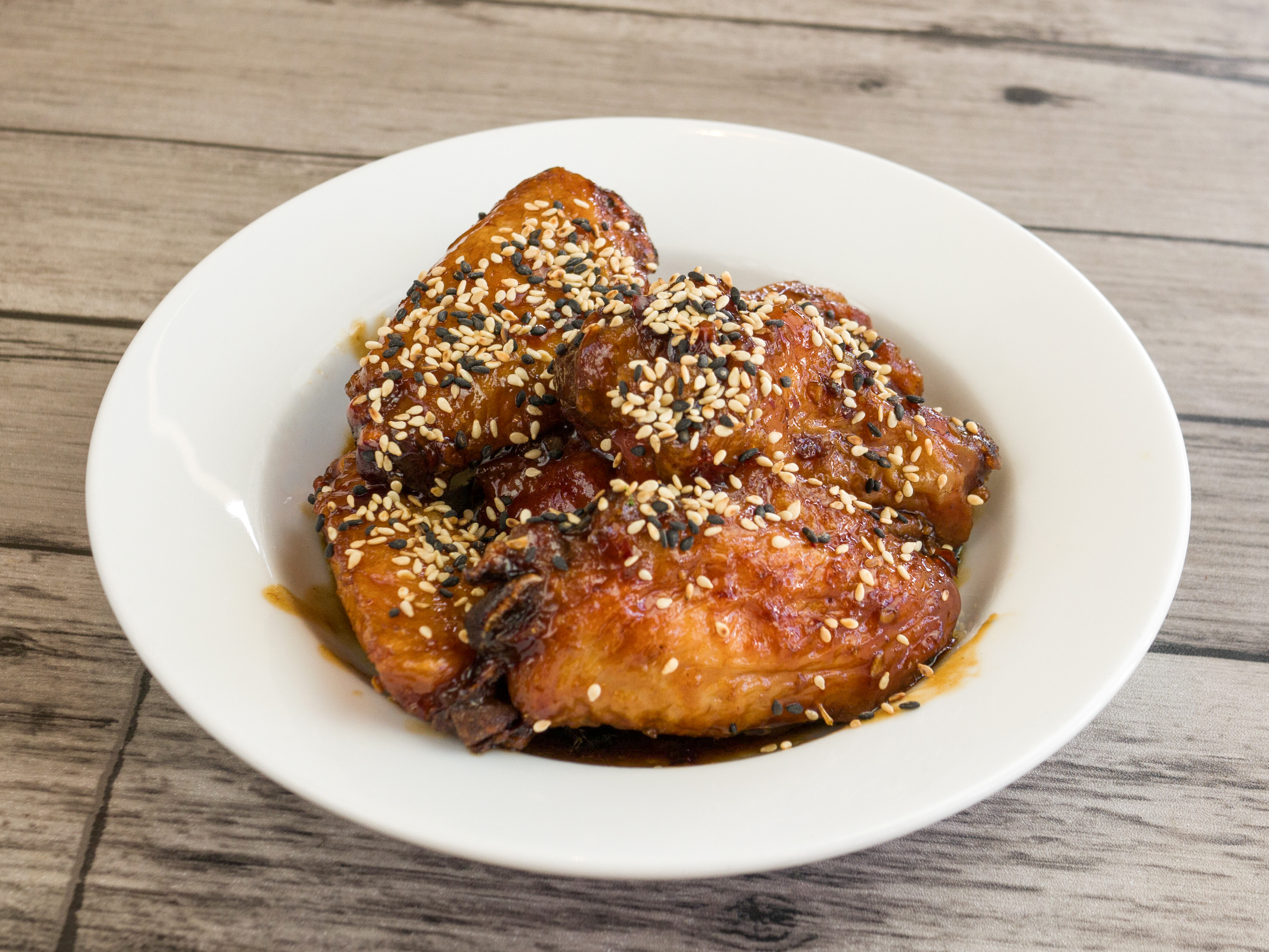 Order A9. Sesame Wings food online from Crazy Wok store, Houston on bringmethat.com