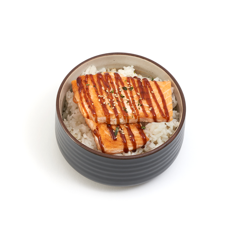 Order Salmon Teriyaki Bowl food online from Yogis Grill Teriyaki & Roll store, Avondale on bringmethat.com