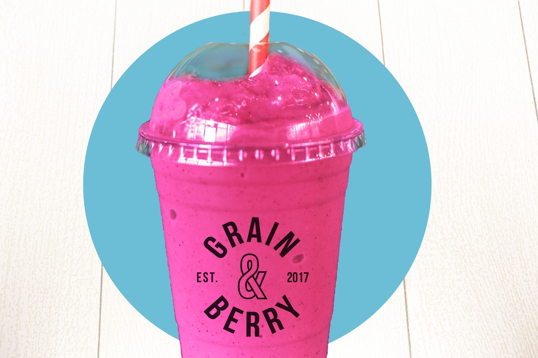 Order Magic Dragon Smoothie food online from Grain And Berry store, Nashville on bringmethat.com