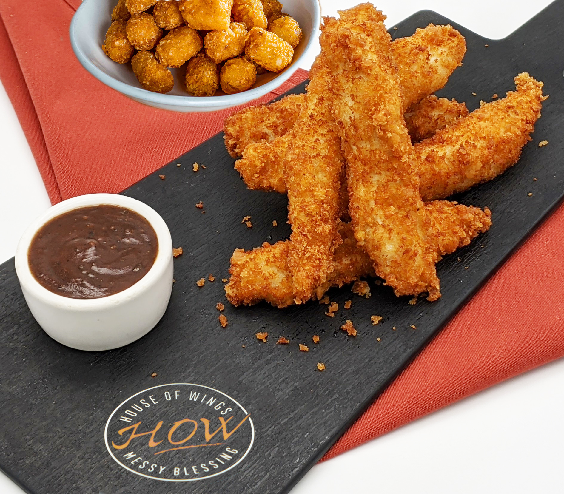 Order 6pc Tender Combo food online from House Of Wings store, Irvine on bringmethat.com