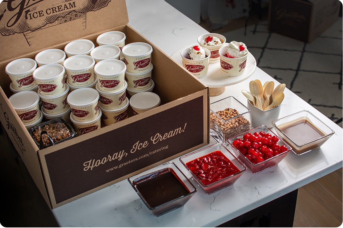 Order Sundae Party Box food online from Graeter Ice Cream store, Hilliard on bringmethat.com