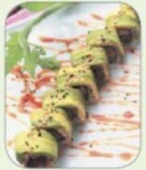 Order 1. Caterpiller Roll food online from Sushi Cafe store, South Elgin on bringmethat.com