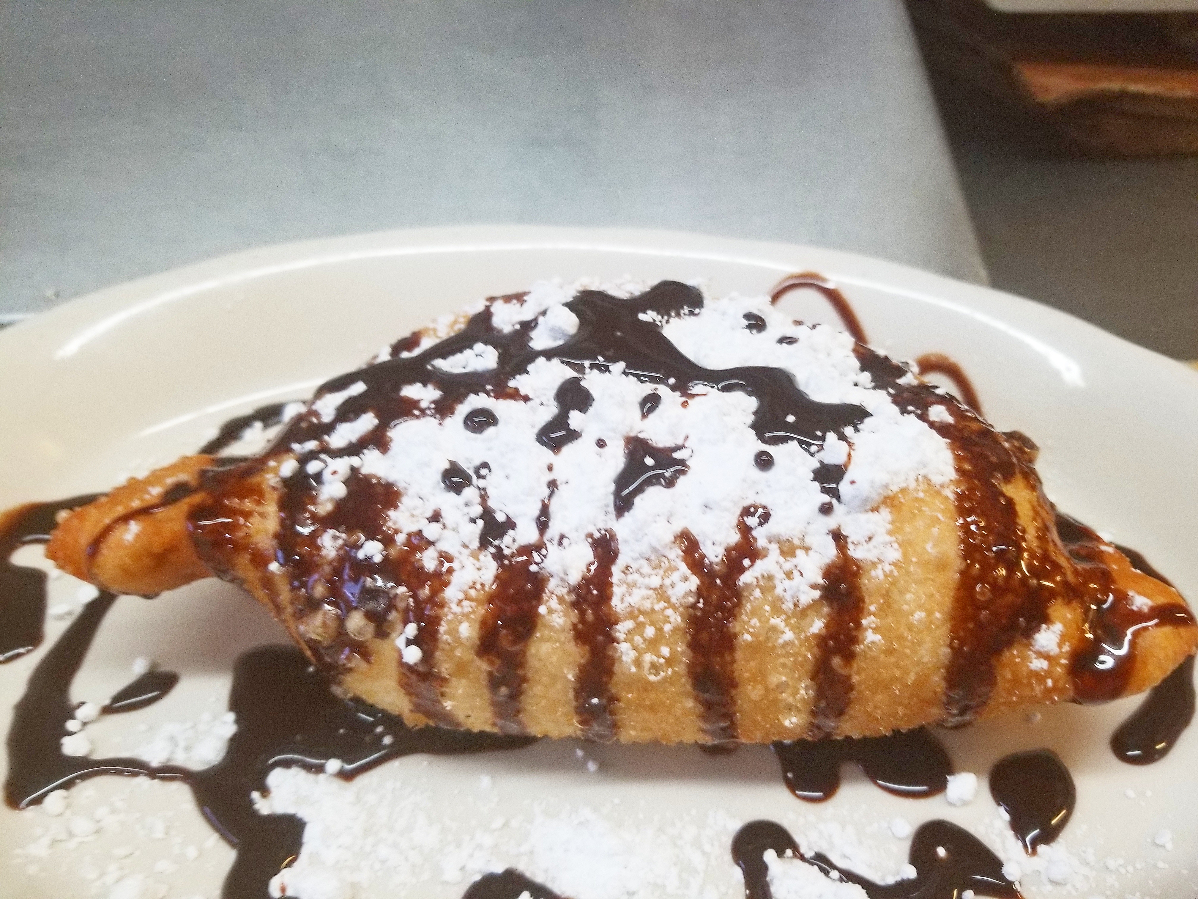 Order Homemade Dessert Calzone food online from Pizza Mia store, Newburgh on bringmethat.com