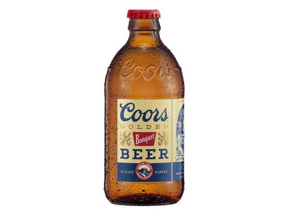 Order Coors Banquet Lager Beer - 12x 12oz Bottles food online from Goody Goody Liquor Parent store, Dallas on bringmethat.com
