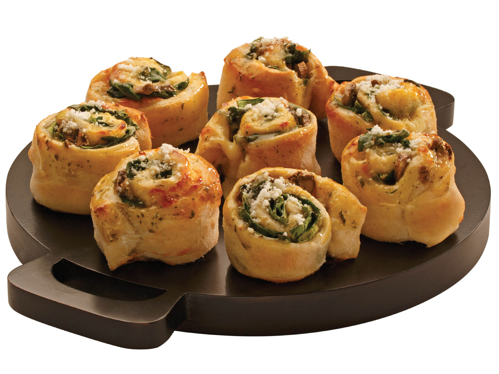 Order Spinach Mushroom Vocelli Rolls food online from Vocelli's Pizza store, Edgewater on bringmethat.com