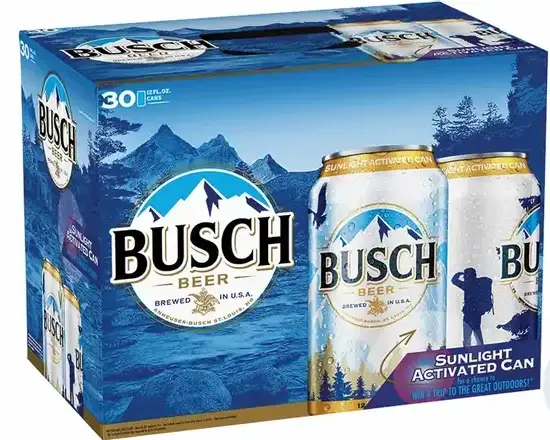 Order Bush Light beer 4.3% abv 114 calories 30 Pack 12oz can. food online from Sousa Wines & Liquors store, Mountain View on bringmethat.com