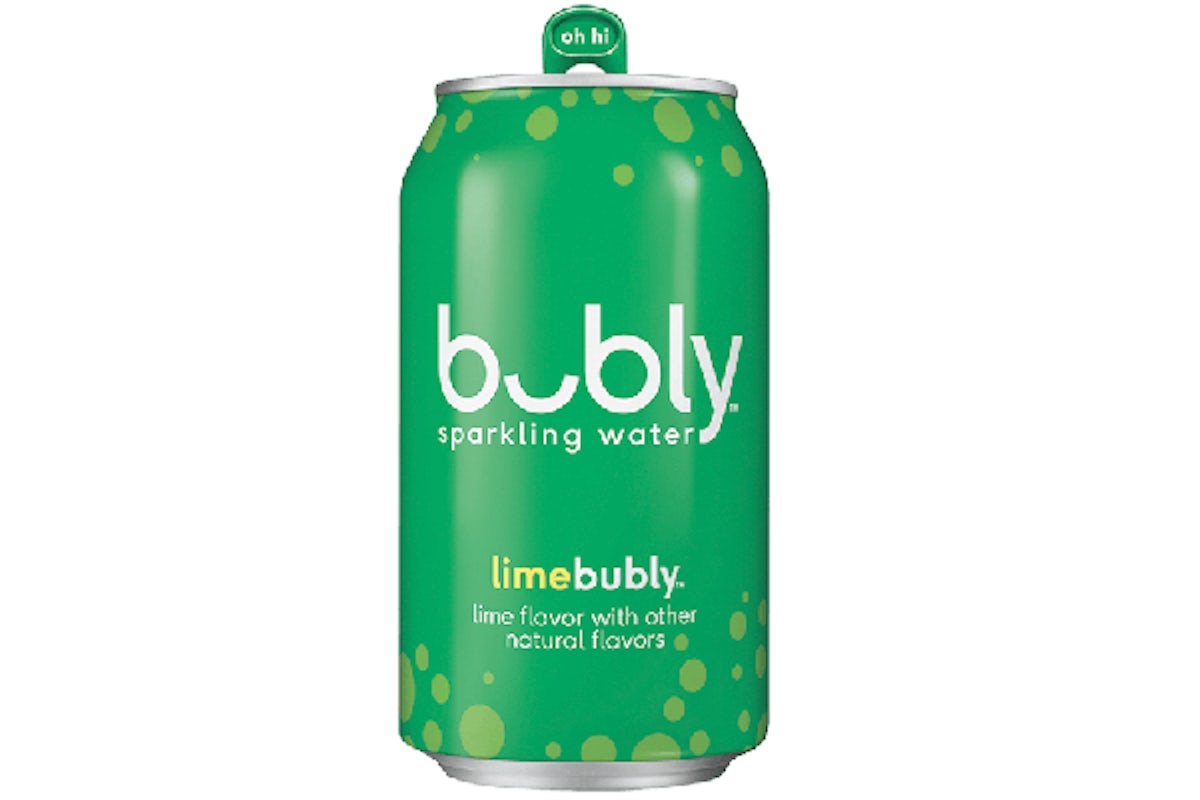 Order Bubly™ Sparkling Water Lime food online from Spitfire Tacos store, San Diego on bringmethat.com