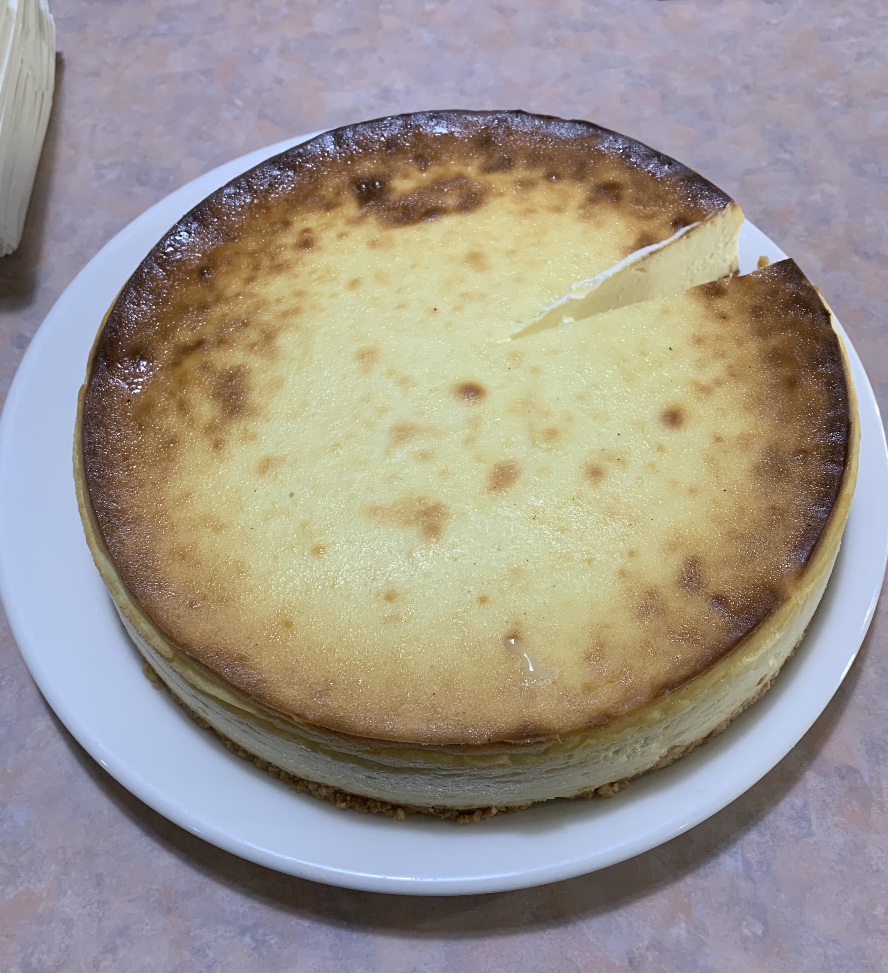 Order Plain Cheesecake food online from Golden Eagle II store, Bronx on bringmethat.com