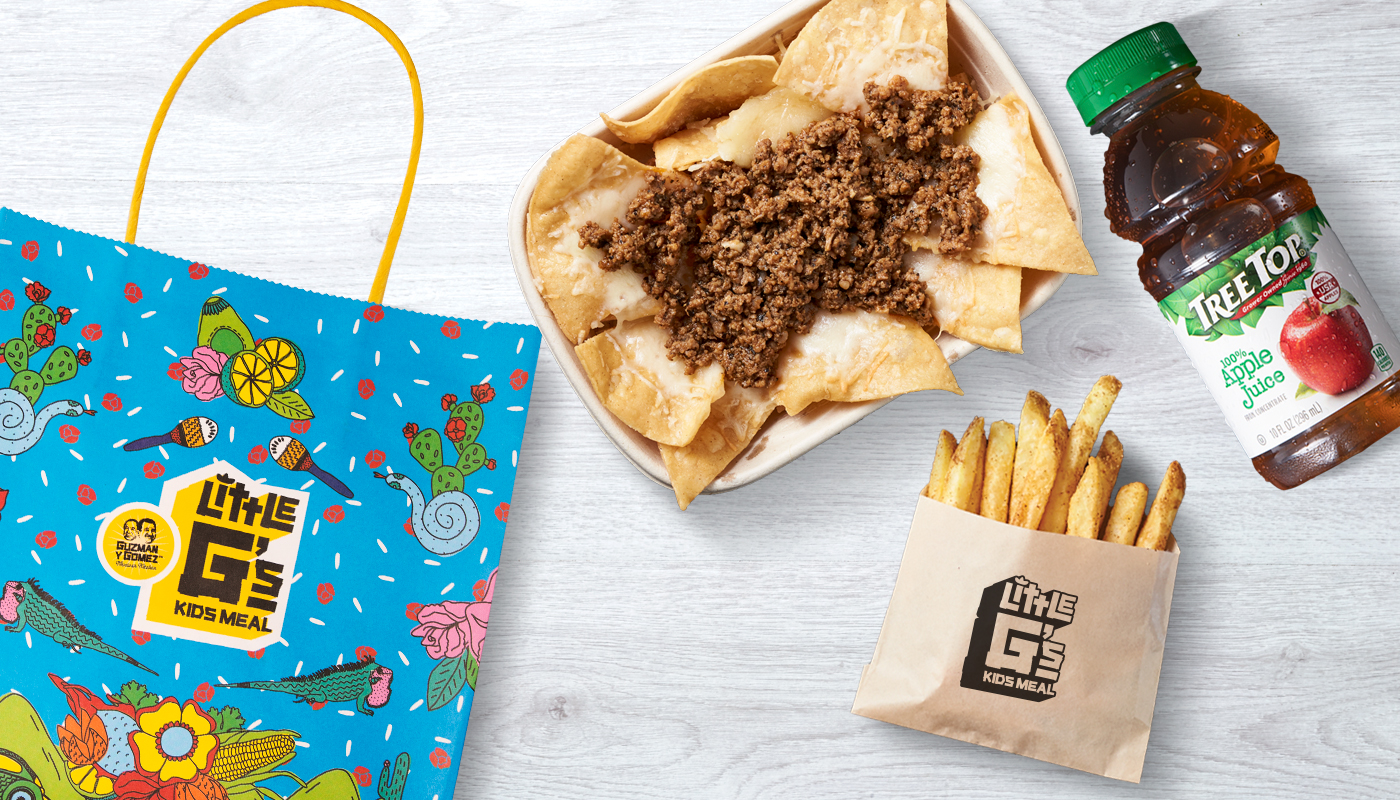 Order Little G Nacho Meal food online from Guzman Y Gomez store, Naperville on bringmethat.com