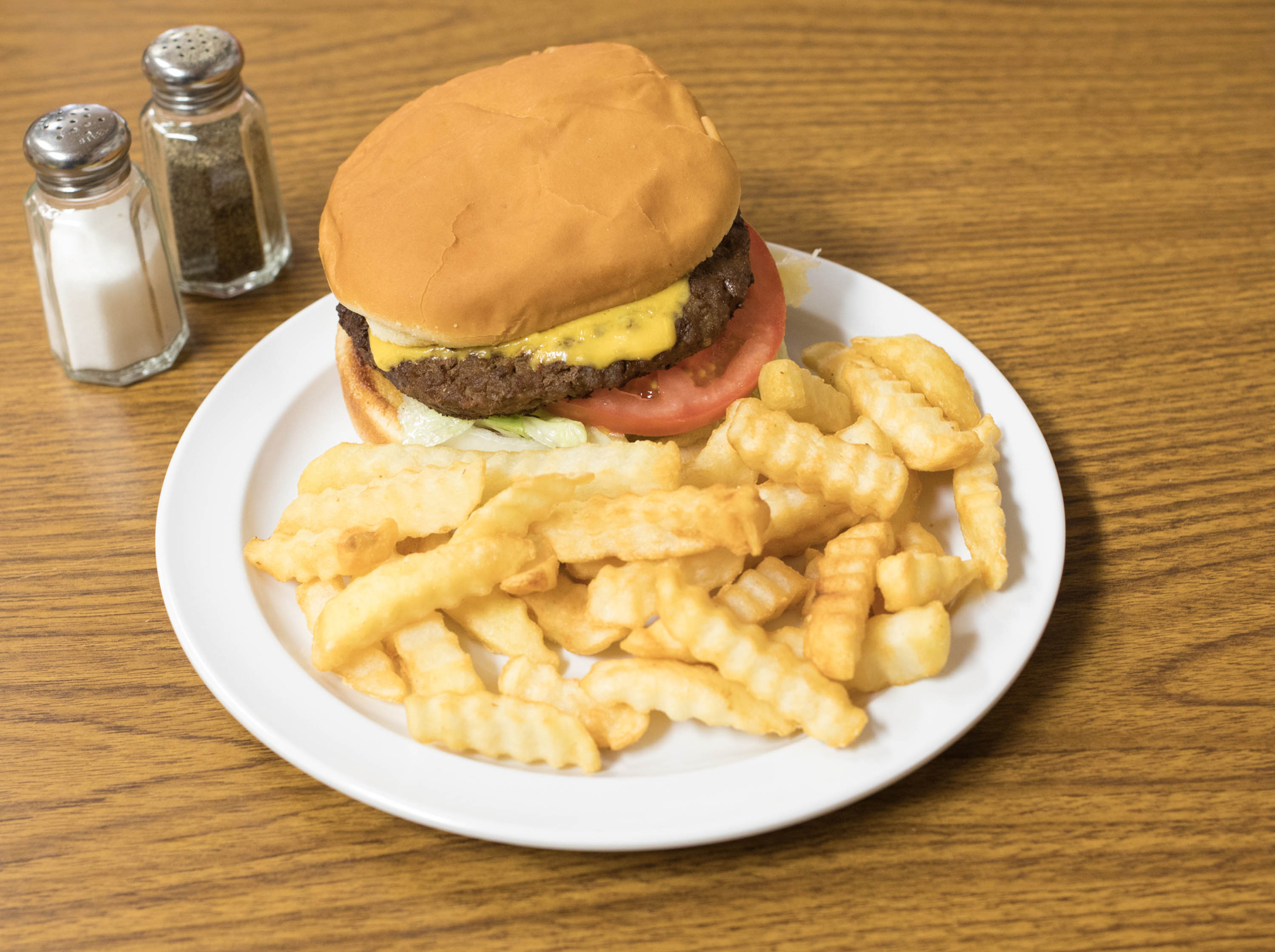 Order 1/2 lb. Legendary Big John Burger food online from Tacker Shake Shack store, Marion on bringmethat.com