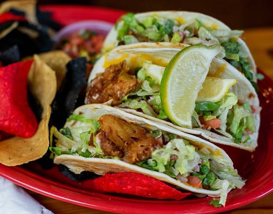 Order Fish Tacos food online from The Boulder Tap House store, Rochester on bringmethat.com