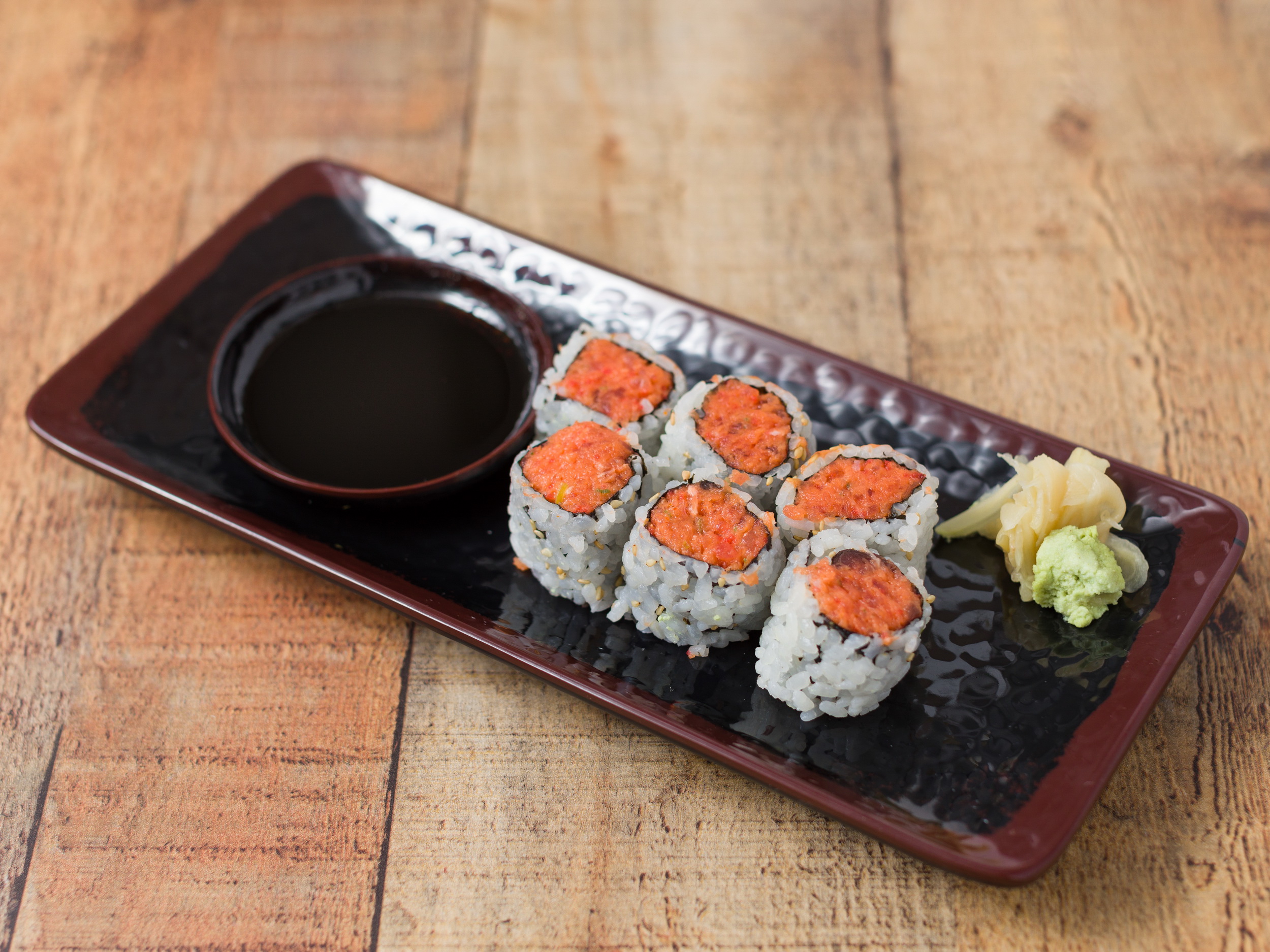 Order Spicy Tuna Roll food online from Kumo Sushi store, Brooklyn on bringmethat.com