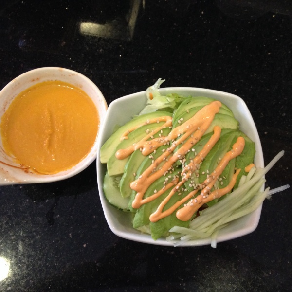 Order Avocado Salad food online from Kura Thai And Sushi store, Vineland on bringmethat.com