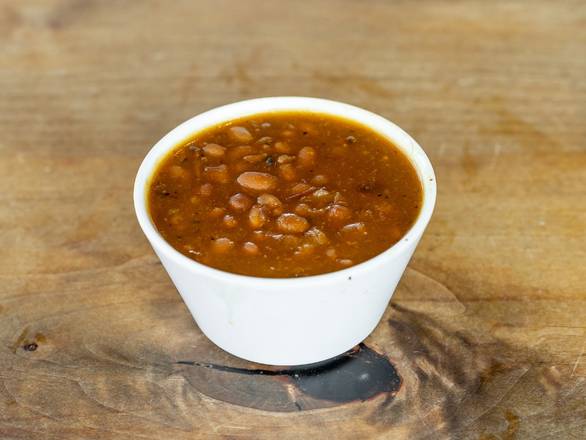 Order Famous BBQ Beans - Cup food online from Smoking Pig Bbq Company store, San Jose on bringmethat.com