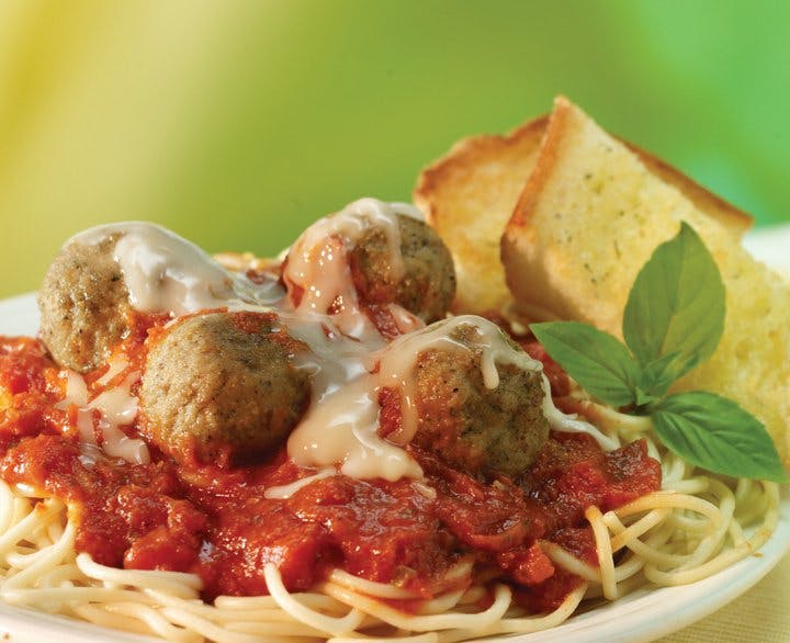 Order Spaghetti with Meatballs - Pasta food online from Pizza Boli's store, Arlington on bringmethat.com