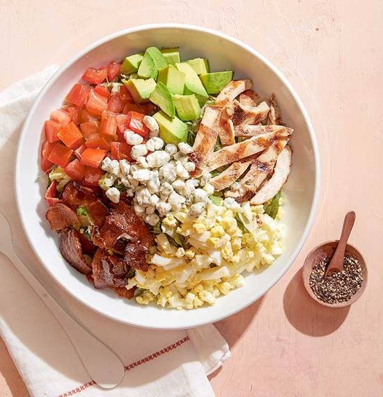Order CALIFORNIA COBB food online from California Pizza Kitchen store, Lone Tree on bringmethat.com