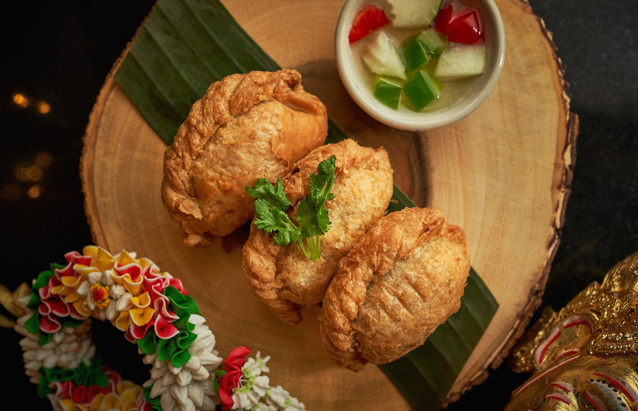 Order Thai Pastry Puff food online from Valla Table store, New York on bringmethat.com