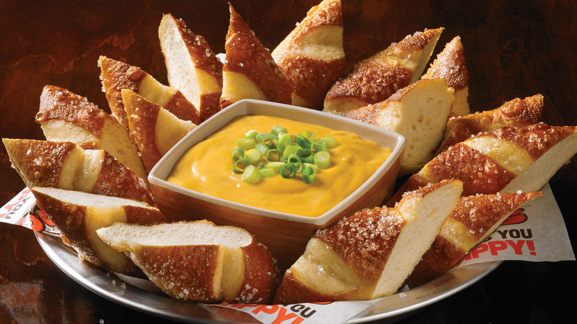Order Beer Cheese & Pretzels food online from Hooters store, W Springfield on bringmethat.com