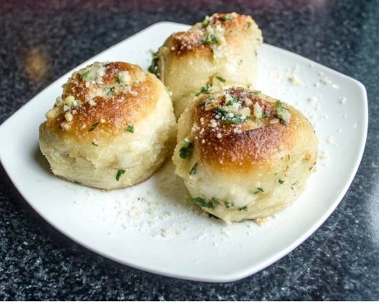 Order Garlic Knots (3) food online from Two boots williamsburg store, New York on bringmethat.com
