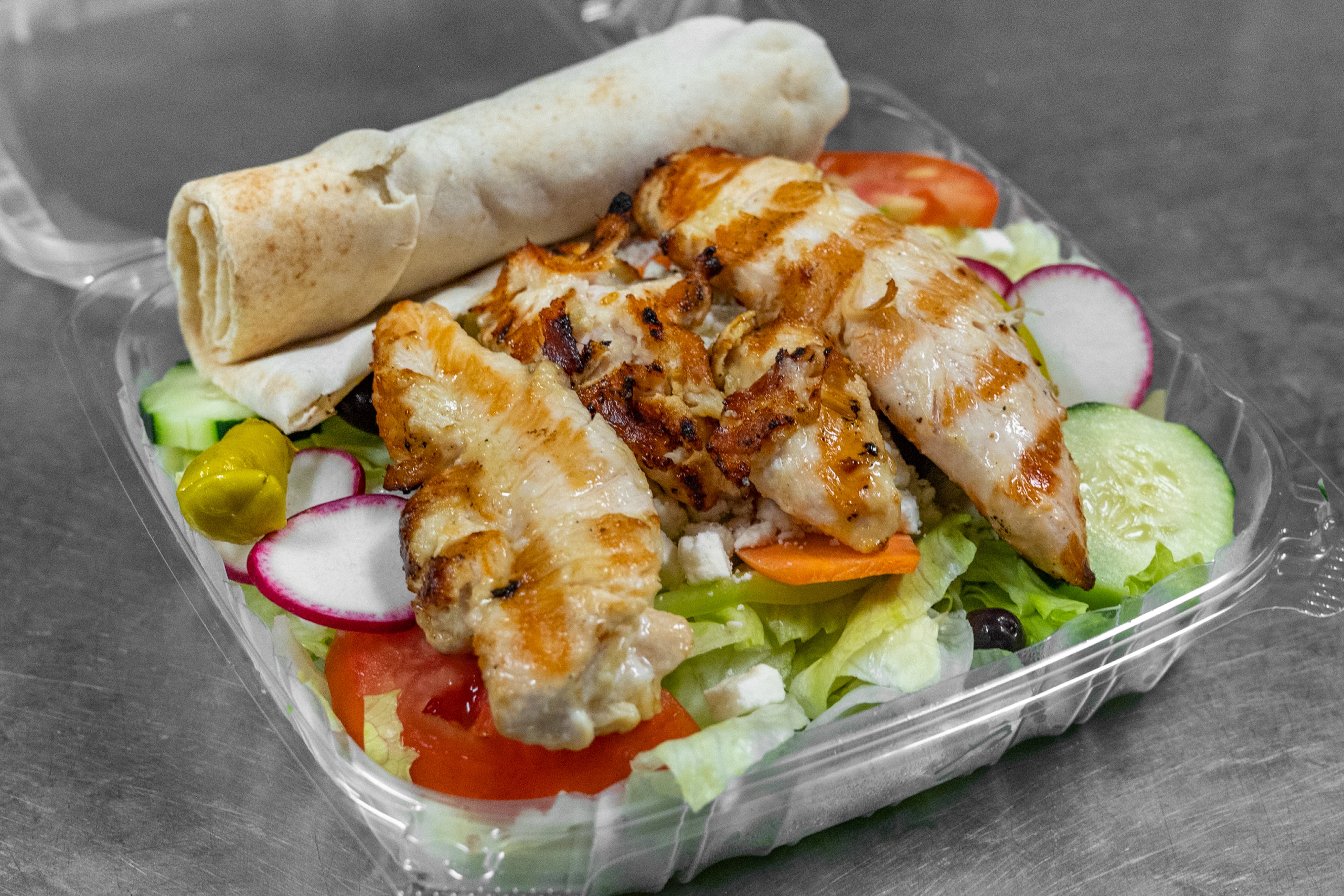 Order Caesar Salad with Grilled Chicken - Salad food online from Kastore store, North Chelmsford on bringmethat.com
