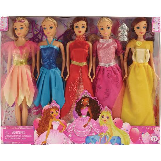 Order Princess Collection Doll Set, 11.5 in, 5 CT food online from CVS store, CALHOUN on bringmethat.com