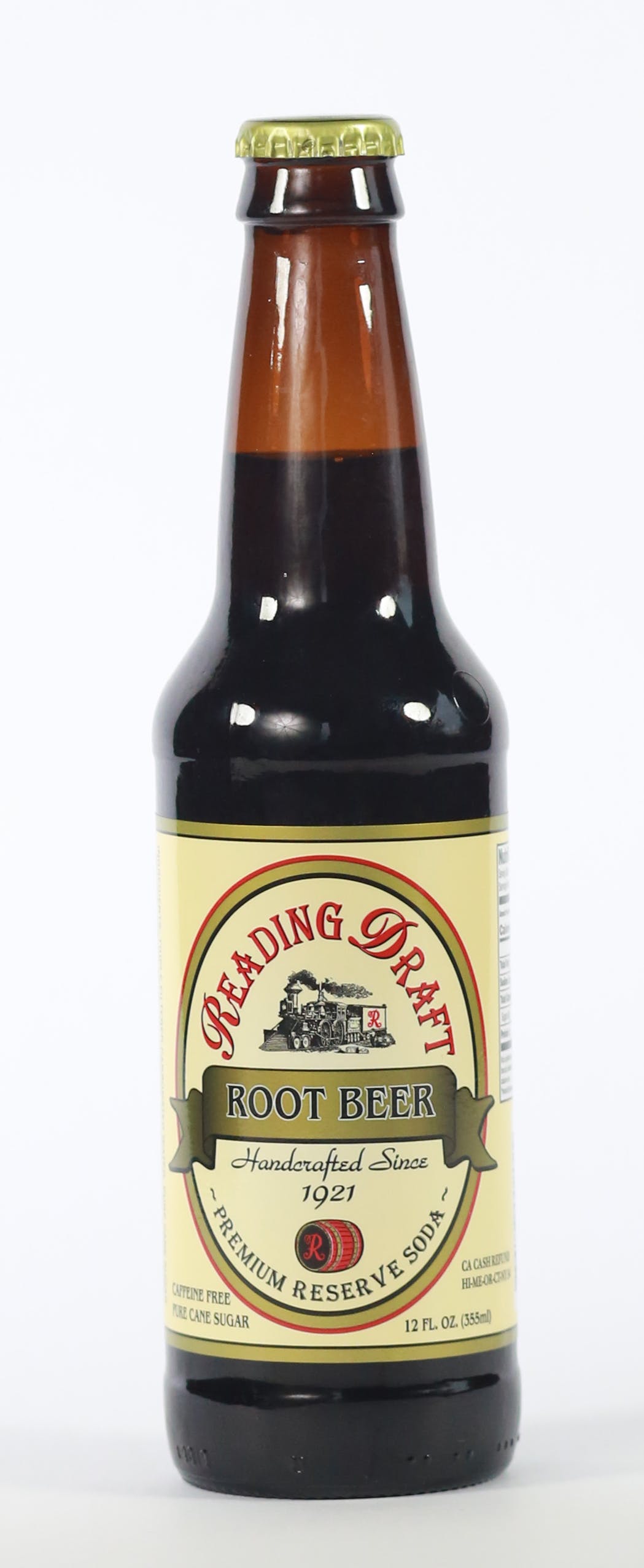 Order Reading Draft Soda - 12 oz. Bottled food online from Mario Cafe & Pizzeria store, East Greenville on bringmethat.com
