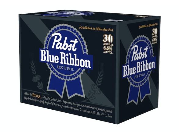 Order Pabst Blue Ribbon Extra - 30x 12oz Cans food online from Leo's Liquor store, Chicago on bringmethat.com