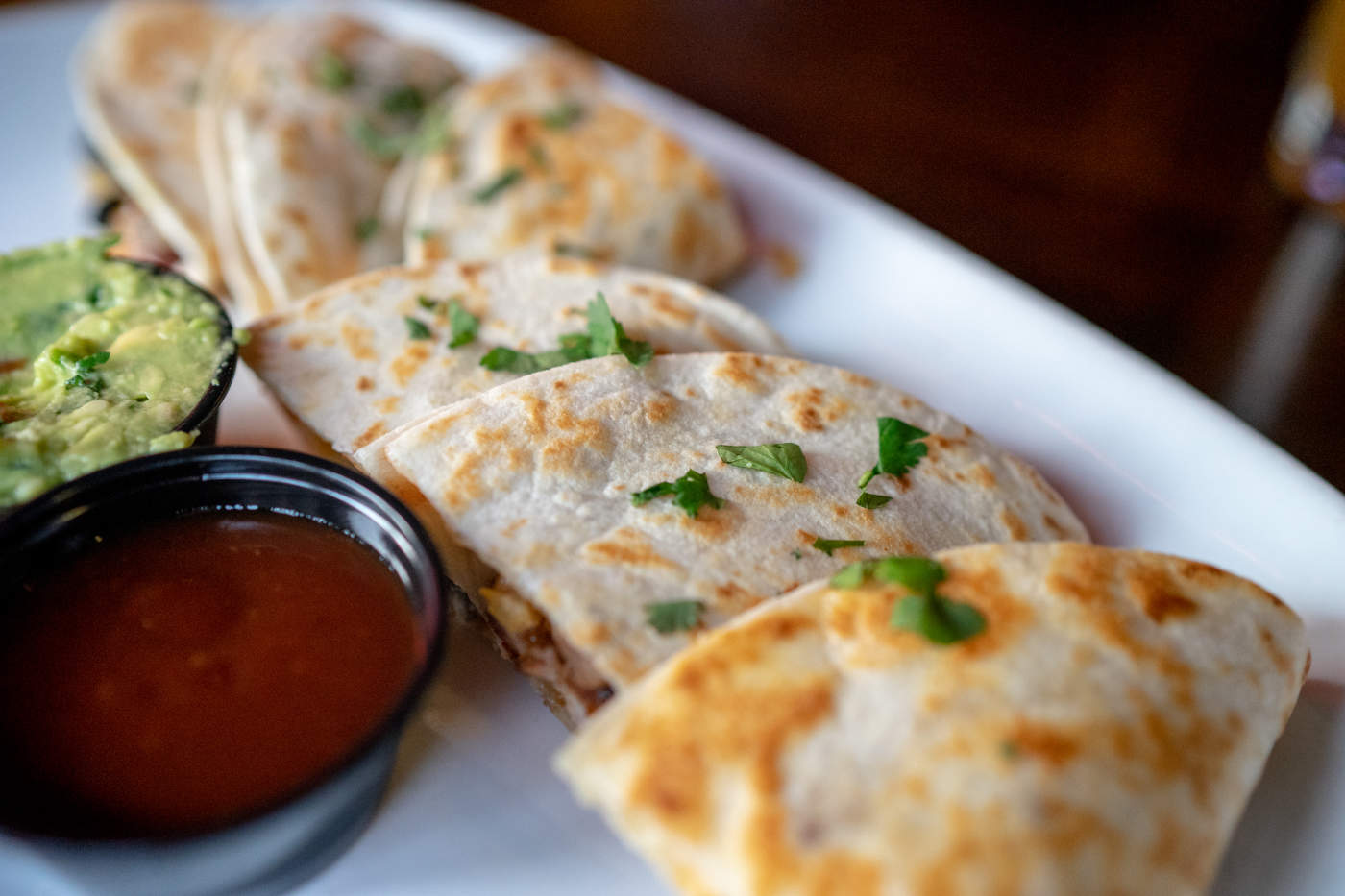 Order BBQ Chicken Quesadilla food online from Gaslight Bar & Grille store, Chicago on bringmethat.com
