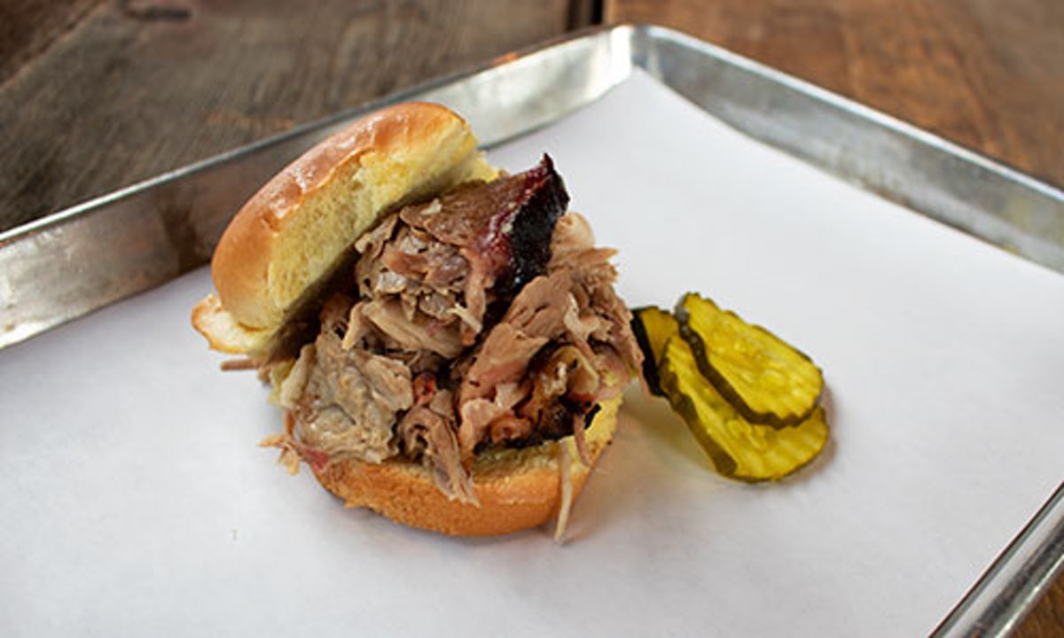 Order Mini Pulled Pork food online from Real Urban BBQ store, Vernon Hills on bringmethat.com