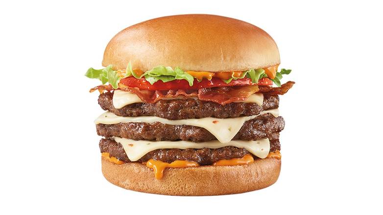 Order FlameThrower® 1/2lb* Triple food online from Dairy Queen Grill & Chill store, Gettysburg on bringmethat.com