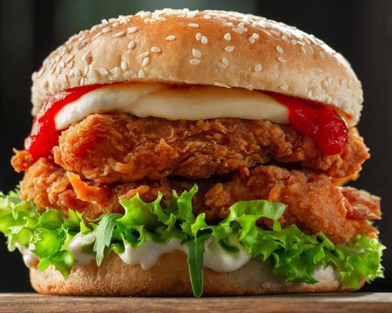 Order Crispy Chicken Sandwich food online from The Gyro Brothers store, Frederick on bringmethat.com