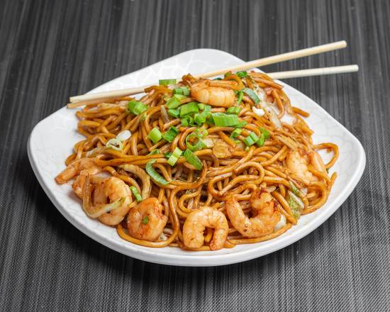Order 45. Shrimp Lo Mein food online from China King store, Kenvil on bringmethat.com