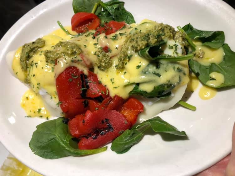 Order Eggs Benedict food online from Coccetti A Restaurant And Bakery store, Blakely on bringmethat.com