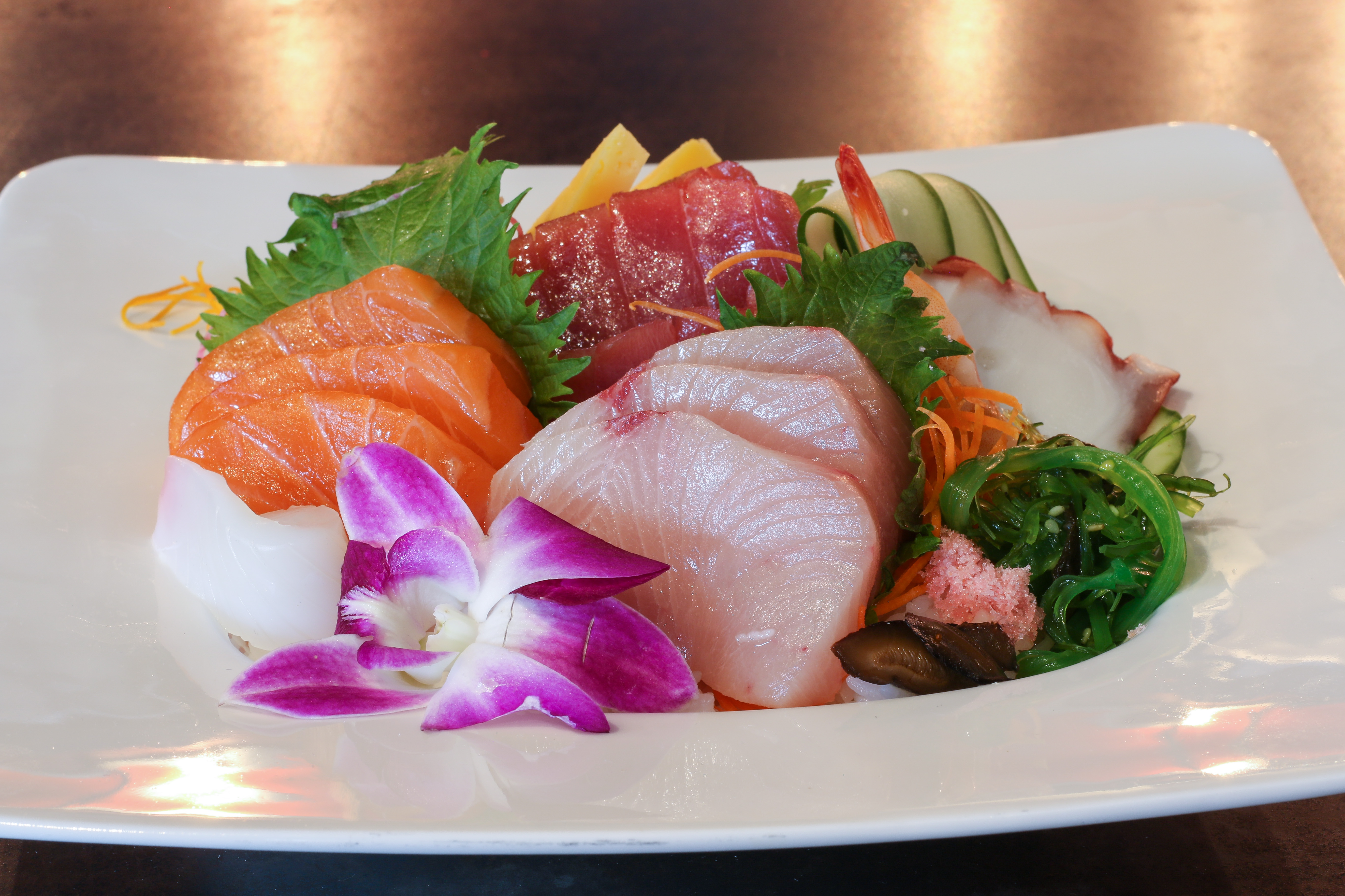 Order Small Sashimi Set food online from Sushi Rock store, Arlington on bringmethat.com