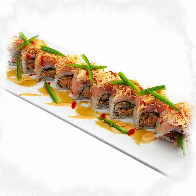 Order Fire Cracker Special food online from Roppongi Sushi store, Livermore on bringmethat.com