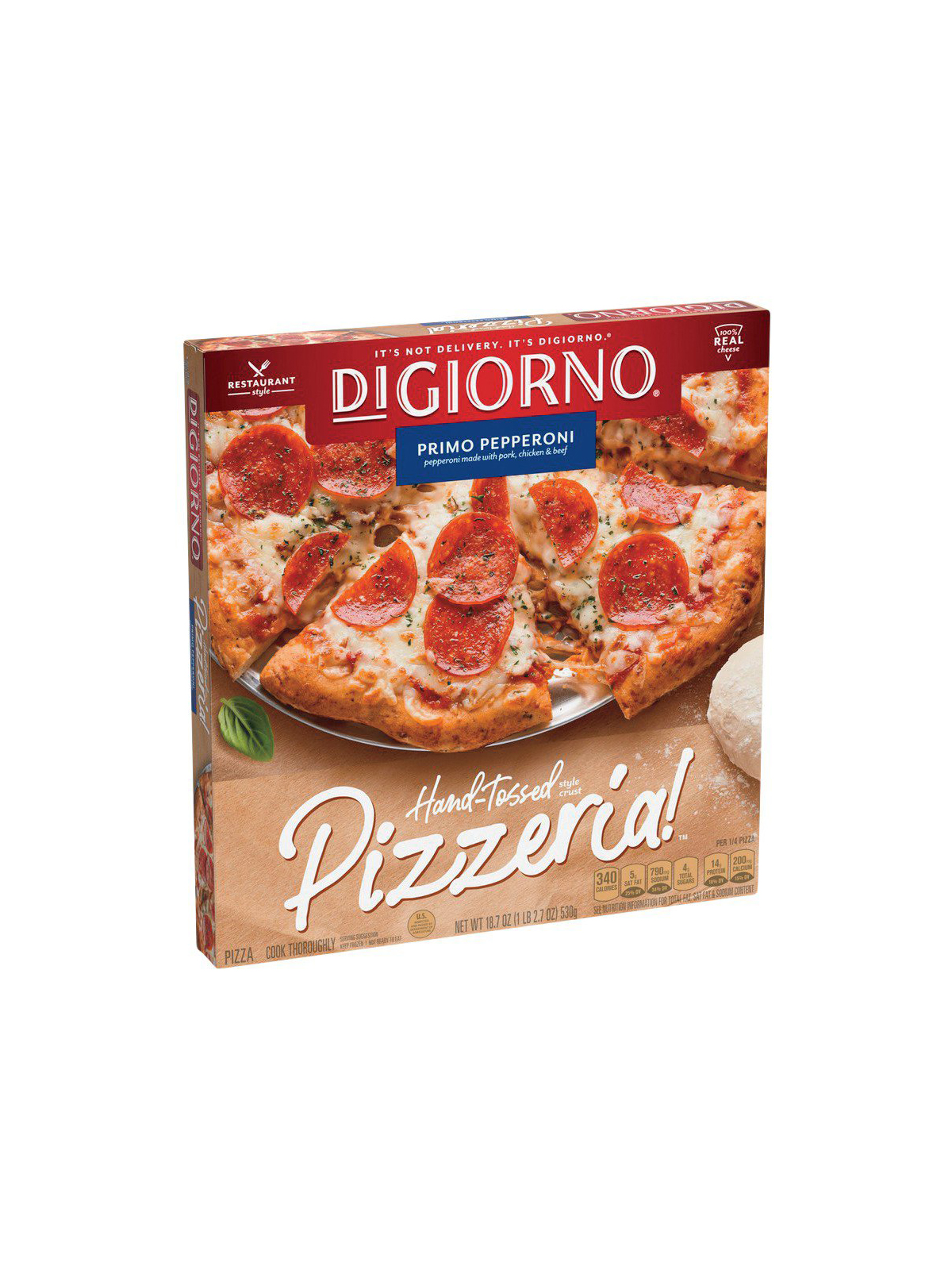 Order DiGiorno Pepperoni Pizza  food online from Chevron Extramile store, La Habra on bringmethat.com
