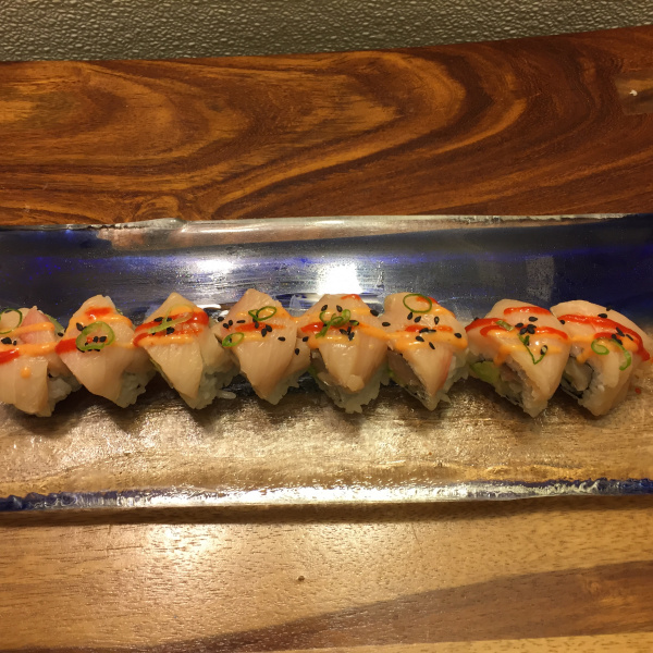 Order Yellowtail Special Roll food online from Akiko Sushi Bar store, San Francisco on bringmethat.com