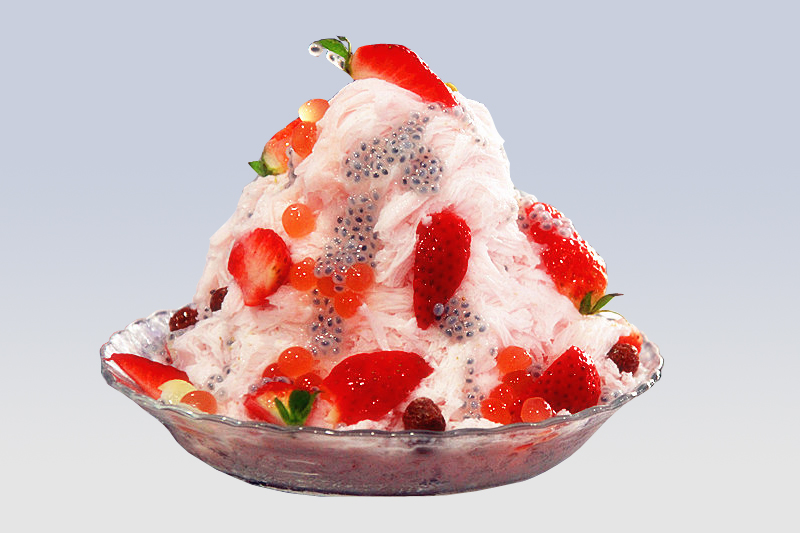 Order Strawberry Snow Ice food online from Sunshine Ice store, Weehawken on bringmethat.com
