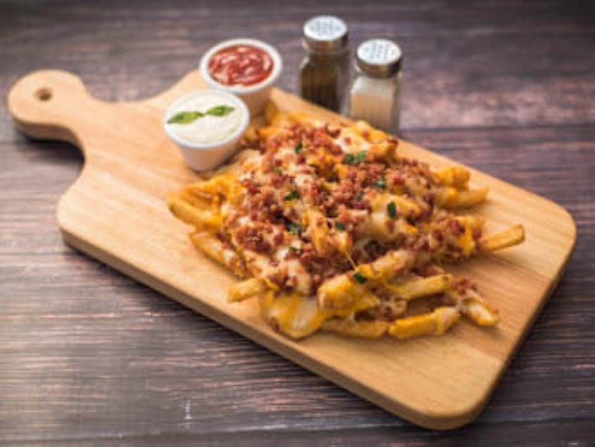 Order Mega Fries - Appetizer food online from Pat Pizza store, Wilmington on bringmethat.com