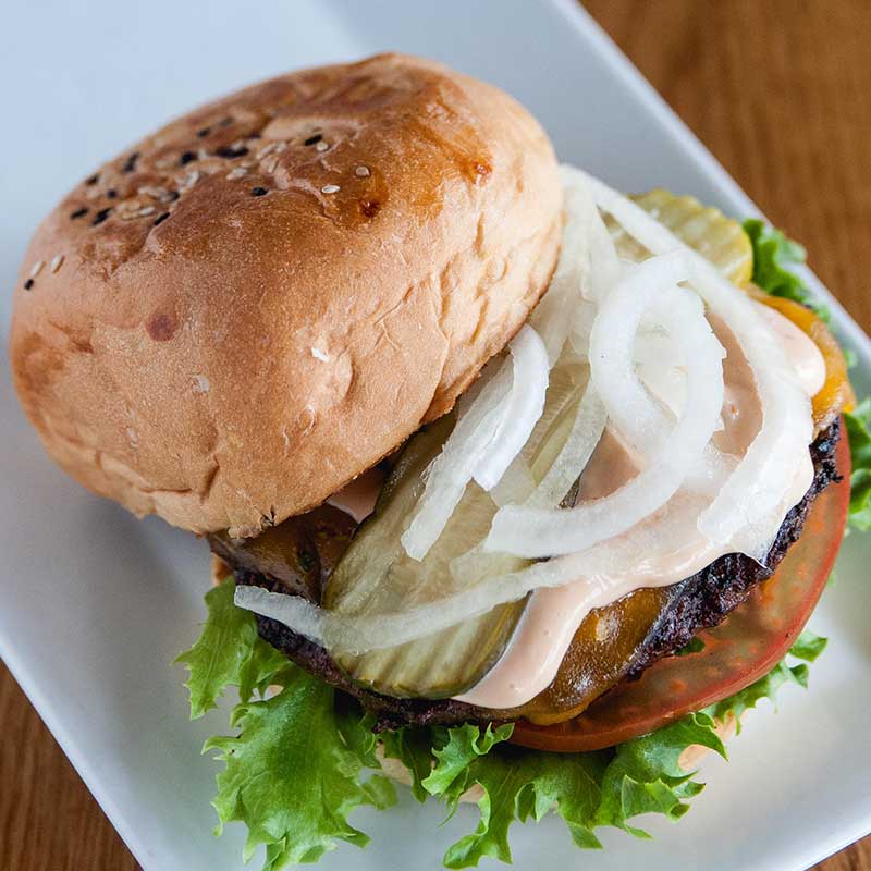 Order The Classic Burger food online from Blacow store, Charlotte on bringmethat.com