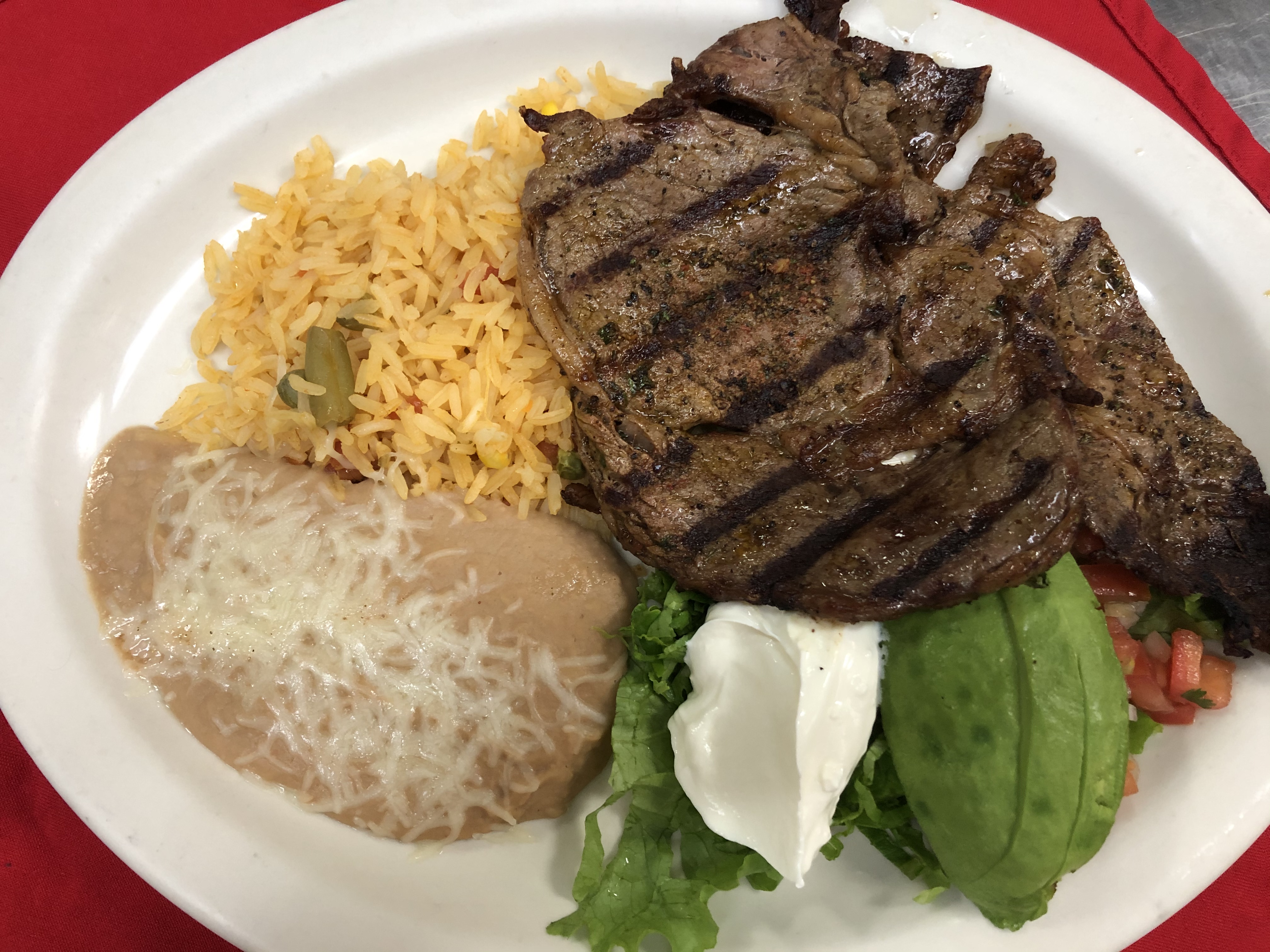 Order Carne Asada food online from Pancho's Mexican Restaurant store, Troy on bringmethat.com