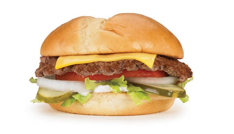 Order Cheeseburger food online from A&W Restaurant store, Littleton on bringmethat.com