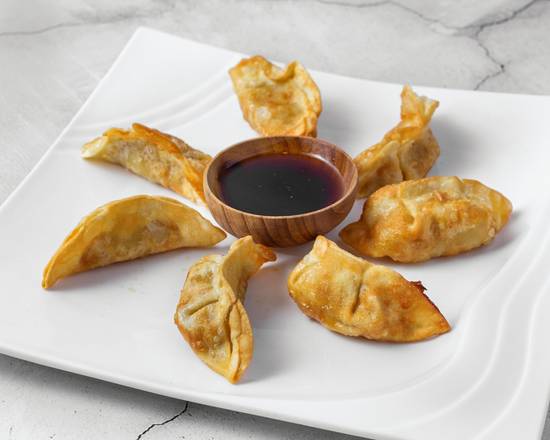 Order Fried Pot Sticker (7 pcs) food online from City Lunch Restaurant store, San Francisco on bringmethat.com